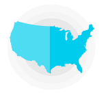 National<br/>coverage