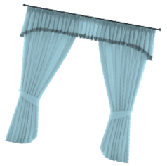 Parallax curtain
